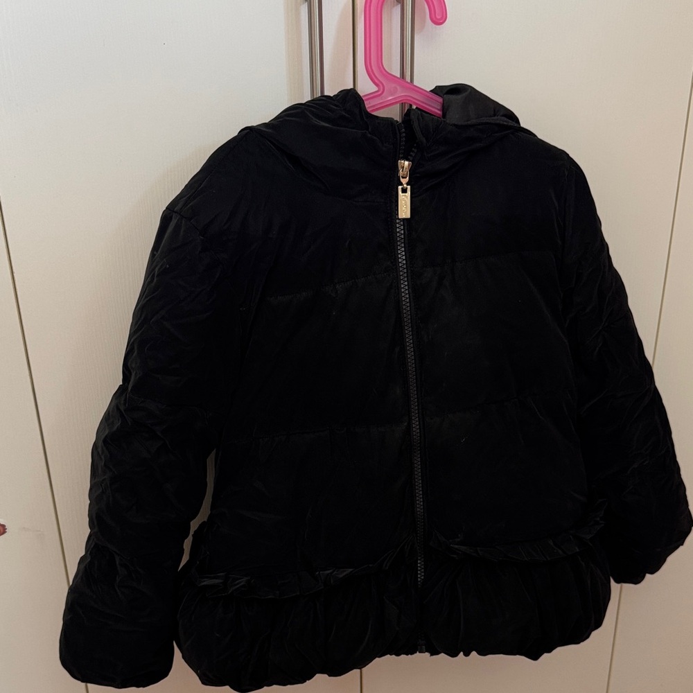 Fun 2 Fun Black Kids Puffer Jacket